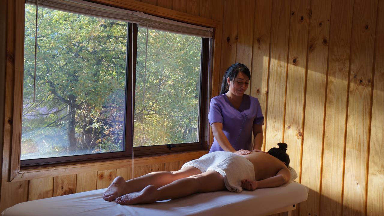 Cabanas Blanche Neige Wellness & Spa Las Trancas Eksteriør bilde